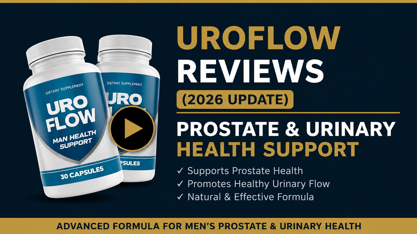 Uroflow Urinary Flow Supplement Reviews 2026